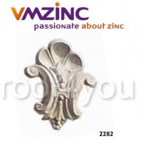 Ornamente aplicabile - Cheie pentru ferestrele "bull's eyes" si lucarna standard VMZINC, inaltime 400 mm, latime 310 mm, Model 2282