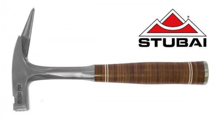 Ciocane metalice - Ciocan cu gheare cu magnet si maner din piele Stubai