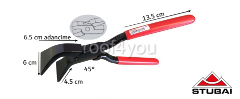- Lichidare stoc - Cleste faltuire 45°, 40mm