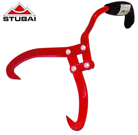 Unelte pentru industria forestiera - Cleste de ridicare pentru lemn cu maner rasucit la 90°