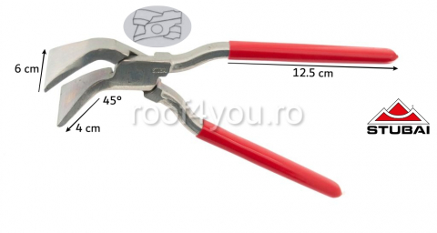 Clesti 45° - Cleste faltuire 45°, articulatie suprapusa Nirolook, 60mm