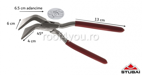 Clesti 45° - Cleste faltuire 45° Nirolook, 60mm