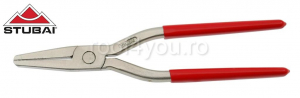 Clesti drepti - Clește pentru tabla, cu vârf plat Nirolook 240mm