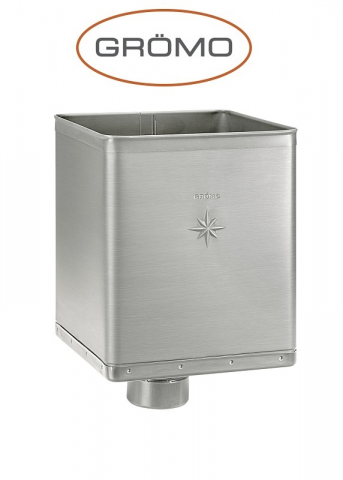 Colectoare de terasa - Colector terasa DESIGN Ø80, Titan Zinc Quartz