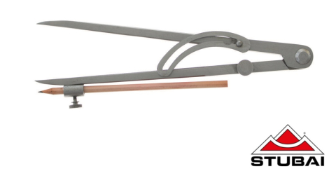 Unelte pentru prelucrarea lemnului - Compas cu sina si suport pentru creion