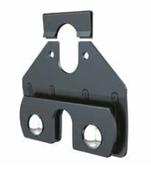 - Sisteme parazapezi - Consola parazapada dubla, 28 mm, Aluminiu Mazzonetto Vestis, RAL 7016