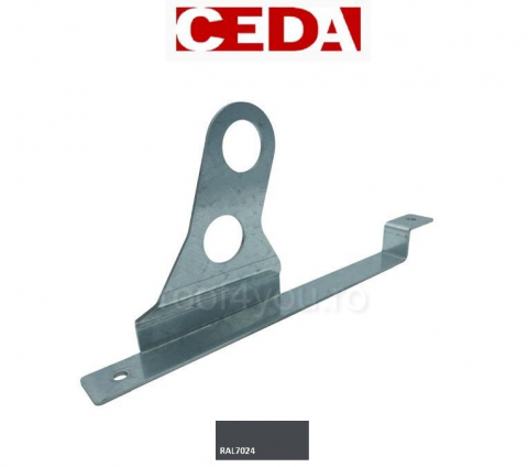 - Otel - Consola parazapada dubla din otel prevopsit pentru tigla metalica, 330/30 mm
