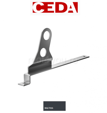 - Sisteme parazapezi - Consola parazapada dubla din otel prevopsit pentru tigla metalica, 330/30 mm