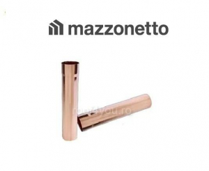 Cupru natural - Burlan din cupru cu grosimea de 0.5mm si diametrul de 100mm