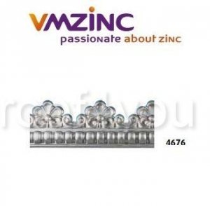 Decor brau - Decor standard VMZINC, inaltime 180 mm, lungime 985 mm, Model 4676