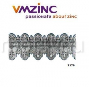 Decor brau - Decor standard VMZINC, inaltime 320 mm, lungime 953 mm, Model 2179