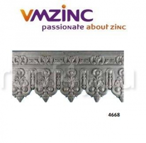 Decor brau - Decor standard VMZINC, inaltime 400 mm, lungime 987 mm, Model 4668
