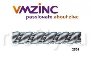 Decor brau - Decor standard VMZINC, inaltime 50 mm, lungime 1065 mm, adancime 15 mm, Model 2508