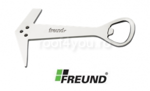 Ciocane ardezie - Desfacator sticle forma ciocan, cromat Freund