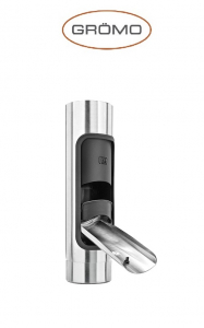 Burlane ornamentale - Deversor cu clapeta si sigiliu circular Ø100, Titan Zinc natural Gromo