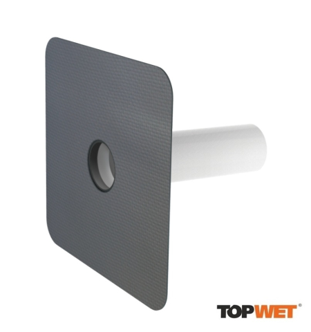 Deversoare - Deversor de siguranta TOPWET, cu sectiune circulara si flansa din membrana EPDM
