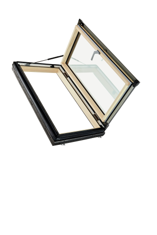 Ferestre de mansarda ROTO - Ferestre de iesire pe acoperis R35, lemn, deschidere pe dreapta