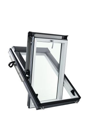 ROTO - fereastra-mansarda-designo-r68c-pvc-deschidere-mediana