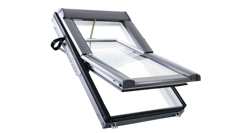 ROTO - Ferestre Designo R69G cu deschidere mediana, electrica, PVC