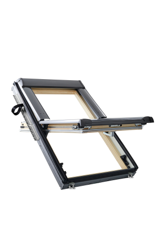 Ferestre Designo R69G cu deschidere mediana, manuala, lemn [2]