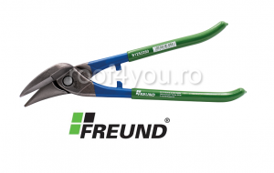 Foarfeci - Foarfeca taieri drepte pe dreapta, 280 mm, PVC, verde, Freund