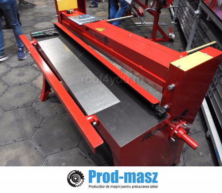 Ghilotina manuala pentru tabla 1500 mm / 1.2 mm GLT PROD-MASZ [1]