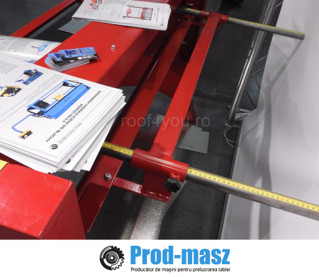 Ghilotina manuala pentru tabla 1500 mm / 1.2 mm GLT PROD-MASZ [5]