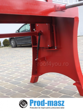 Ghilotina manuala pentru tabla 1000 mm / 1.2 mm GLT PROD-MASZ [5]