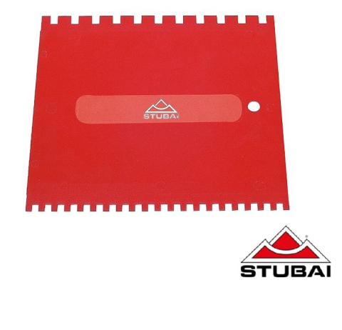 Gletiere - Aplicator adeziv PVC, cu crestaturi