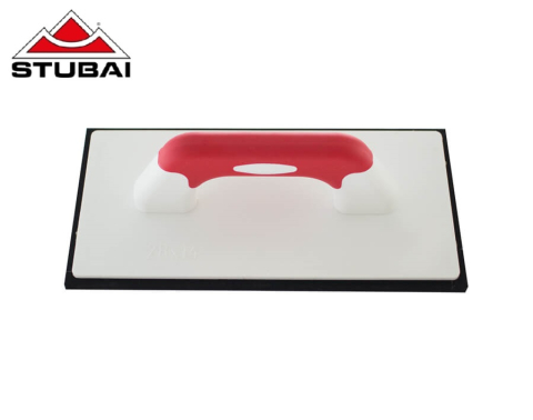 Unelte pentru constructii - Gletiera plastic pentru rostuit, cu tampon din cauciuc spongios 8 mm