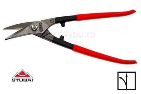 - Scule si utilaje - Kombi Blechschere stanga, maner PVC, Stubai