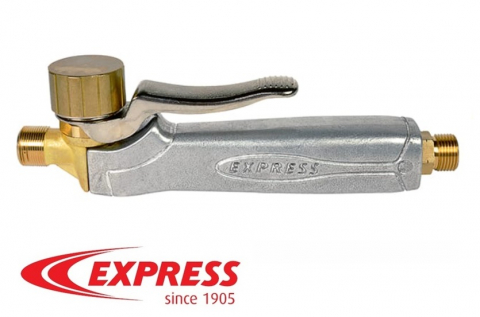 - Arzatoare pe gaz - Mâner metalic Express 640 cu trăgaci și racord rotativ pentru torțe de acoperiș