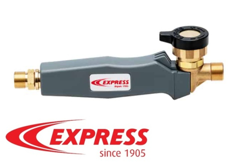 Pentru membrane - Maner pentru arzator / fier de lipit cu racord rotativ – 3/8” stânga Ref 602