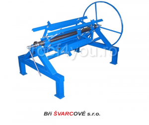 Utilaje pentru tabla - Instalatie derolare tabla / derolator OZ-125, max. 5000 kg, fara roti, BRI SVARCOVE