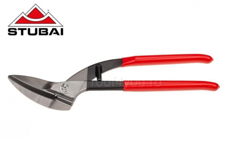 Scule - Mini foarfeca tabla pelican, manere acoperite cu PVC, STUBAI