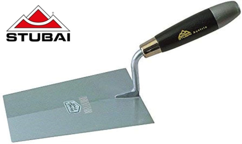 Unelte pentru constructii - Mistrie profesionala 180mm, cu maner ergonomic 2K, INOX