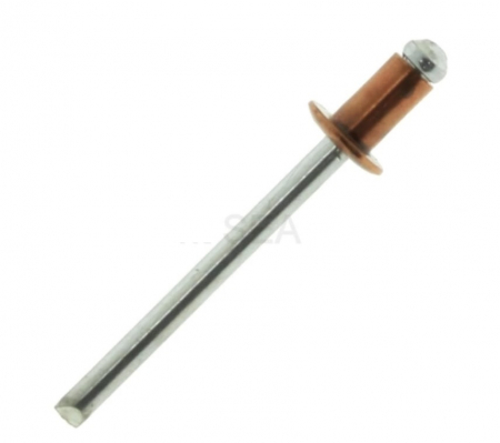 - Accesorii invelitori si fatade - Nituri POP standard Cupru/Otel - Ø 4.8 x 12mm - 250 buc/cutie