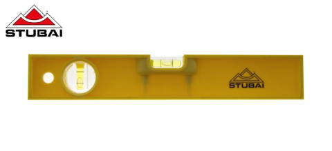 - Unelte pentru masurare si trasare - Nivel cu bula, galben, din PVC