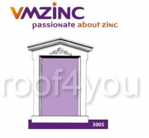 Lucarne - Fereastra lucarna standard VMZINC, golul de fereastra 1.60 x 0.95 m,  inaltime 2.34 m, latime 1.71, Model 3005
