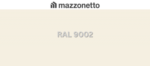 - Tabla din otel prevopsit - Otel DX51, RAL 9002, rola 1000mm, 0.55mm, 35/25 microni polyester