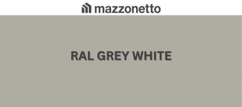 - Tabla din otel prevopsit - Otel DX51, RAL GREY WHITE, rola 500mm, 0.55mm, 25/17 microni polyester