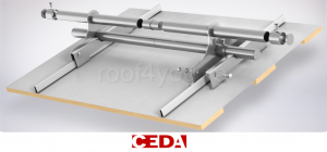 Conector pentru parazapada bara din aluminiu, CEDA [1]