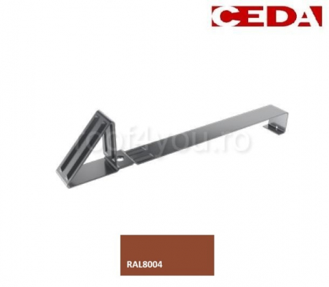 Taietoare de zapada - Parazăpadă pentru acoperișuri din tigla, 350mm