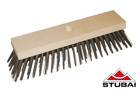 Dispozitive de curatat - Perie din sarma de otel, 220 mm