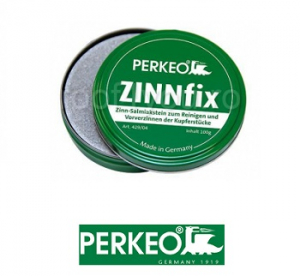 - Consumabile pentru cositorit - Piatra de amoniac staniu pentru curatarea si pre-cosirea pieselor de cupru, 100 gr , Zinnfix PERKEO