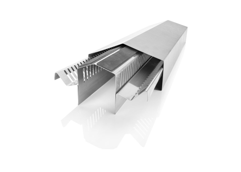 Ventilatii metalice - Profil coama ventilata, L=1905mm