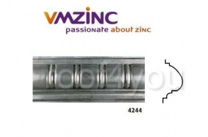 Decor brau - Profile ornamentale standard VMZINC, inaltime 250 mm, lungime 980 mm, adancime 80 mm, Model 4244