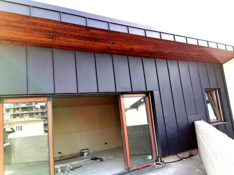 Fatada si invelitoare aluminiu prevopsit RAL 7016 3D [4]