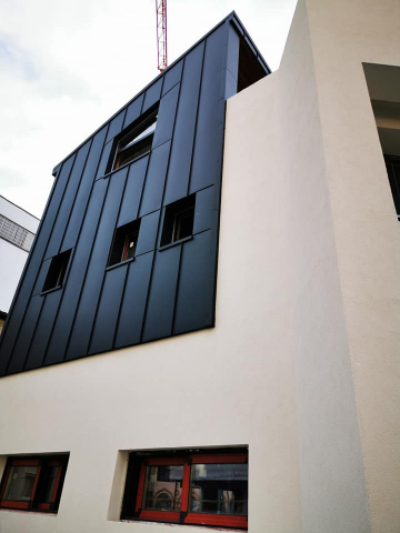 Fatada si invelitoare aluminiu prevopsit RAL 7016 3D [1]