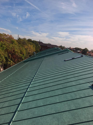 Invelitoare aluminiu prevopsit RAL COPPER GREEN [1]